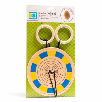 Τροχός Ξύλινος Χρωματιστός Bs Toys GA448