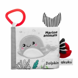 Μαλακό Βιβλιαράκι Marine Animals akuku A0480
