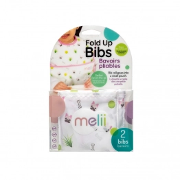 Σετ 2τμχ Σαλιάρες Με Θήκη Μεταφοράς Bulldog Melii MEL13800