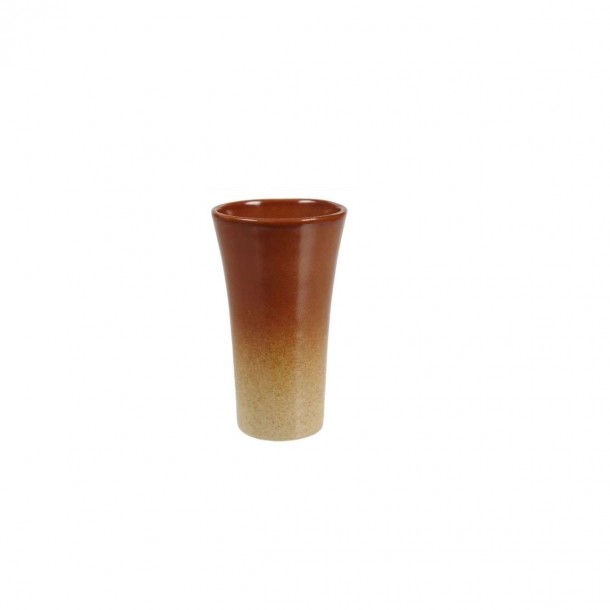 Ποτήρι Πυραντοχής Πορσελάνης Μπεζ-Καφέ Art Et Lumiere 75ml 09111