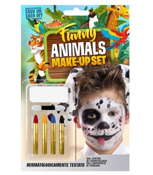 Σετ Βαφής Σκυλάκι Με Μακιγιάζ & 4 Μολύβια Carnavalista 5-156