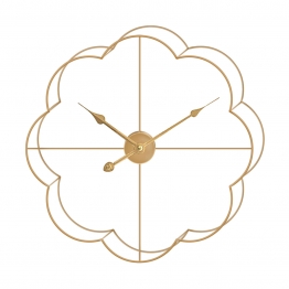 Ρολόι Τοίχου Μεταλλικό Χρυσό ARTELIBRE 60x5εκ. 14700008