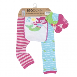 Σετ Παντελόνι & Κάλτσες Grip Easy Crawler Marietta the Mermaid 6-12 Μηνών Zoocchini ZOO12505-6m-12m