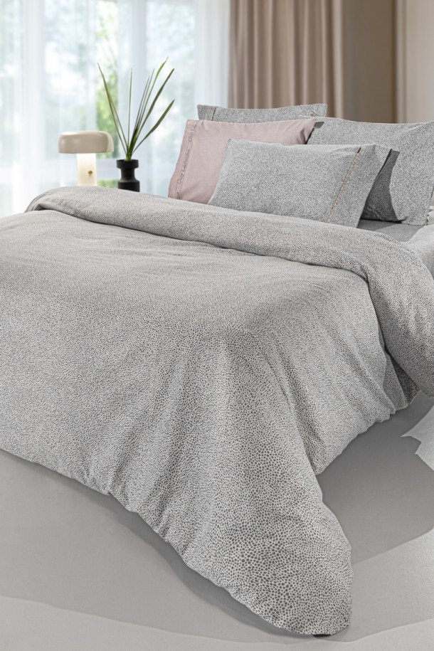 Σετ Παπλωματοθήκη Φανελένια Υπέρδιπλη 225x245εκ. Laura Guy Laroche