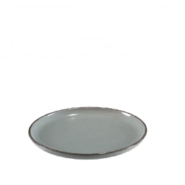Πιάτο Φρούτου Stoneware Tuscany Grey-Blue ESPIEL 22x2εκ. ATA152K6