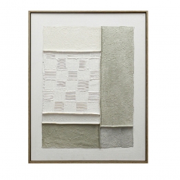 Πίνακας Χειροποίητος Καμβάς Mdf-Ps Plastic Multi ESPIEL 60x2,9x80εκ. FAL332