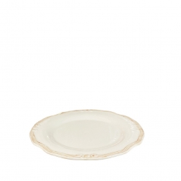Πιάτο Φρούτου Stoneware Tiffany Cream ESPIEL 20x2εκ. RSV103K6