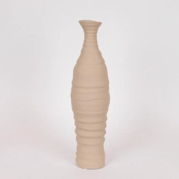 Βάζο Κεραμικό Μόκα 12x12x48εκ. ESTHETI 819-00598