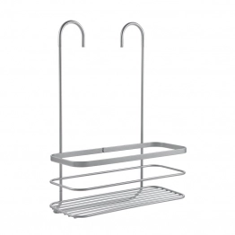 Εταζέρα Κρεμαστή Ντουζιέρας Μεταλλική Με Γάντζο Polytherm 28x14x38εκ. Metaltex 16-402428