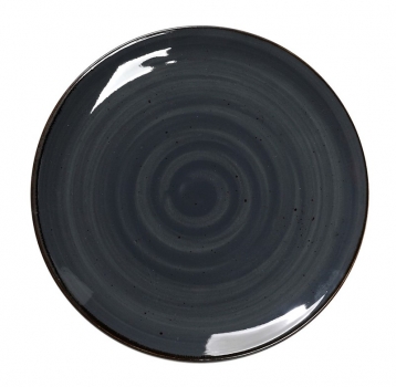 Πιάτο Φρούτου Πορσελάνης Terra Grey ESPIEL 19x2εκ. TLG103K6