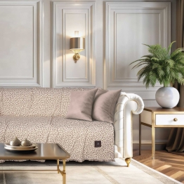 Ριχτάρι Chenille Διθέσιος 180x250εκ. Essential 3982 Beige Greenwich Polo Club