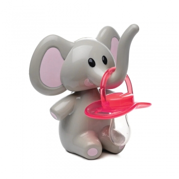 Stand Για Πιπίλες Ελεφαντάκι Pink Ears 8,6x6,6x10,16εκ. Melii MEL10500
