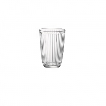 Σετ 6τμχ Ποτήρια Νερού Γυάλινα Διάφανα 395ml Line Bormioli Rocco BR00580503