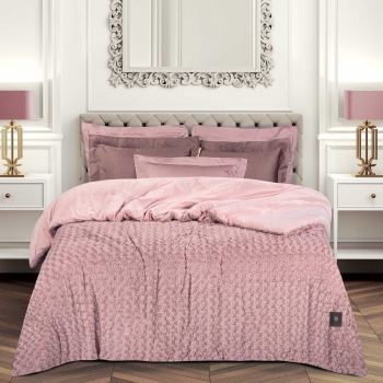 Κουβερτοπάπλωμα Faux Fur King 240x250εκ. Essential 3961 Nude Greenwich Polo Club