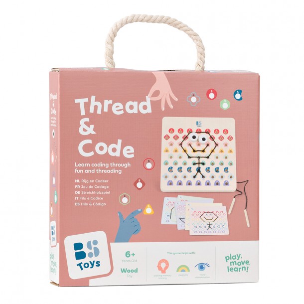 Δημιουργικός Πίνακας Με Κλωστή Bs Toys GA519