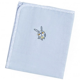 Πάνα Βαμβακερή Bebe 90x90εκ. Elephant Σιέλ 30222