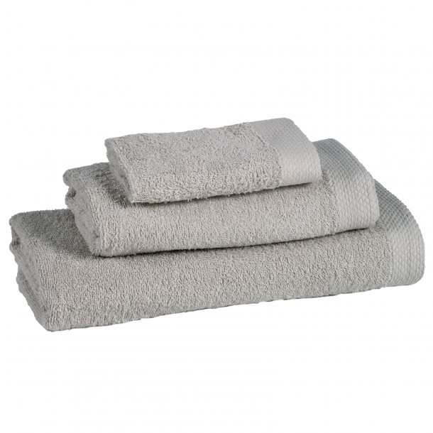 Πετσέτα Βαμβακερή Προσώπου 50x90εκ. Soft Casual 5902 Γκρι Das Home
