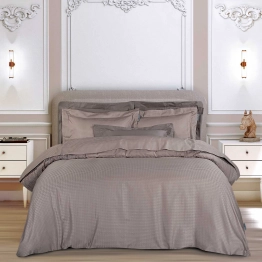 Σετ Σεντόνια Βαμβακοσατέν King 250x270εκ. Classic 2293 Taupe Greenwich Polo Club