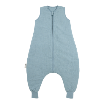 Υπνόσακος Βαμβακερός Με Ποδαράκια 2.0Tog 18-36 Μηνών/86-98εκ. Muslin Jeans Blue Meyco MEY-247.000.78.05