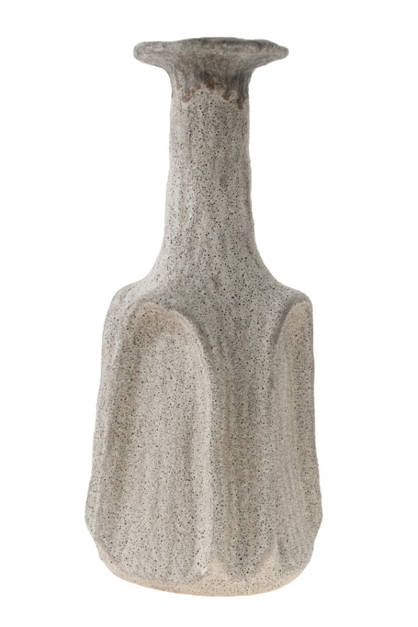 Βάζο Σαγρέ Γκρι 18,3x17,7x44εκ. Zen Collection 24.21.50181