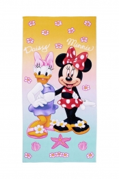 Πετσέτα Θαλάσσης Παιδική Microfiber 70x140εκ. Minnie & Daisy 22 Pink Disney DimCol