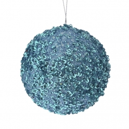 Μπάλα Polyfoam Γαλάζια Glitter 8εκ. iliadis 83500