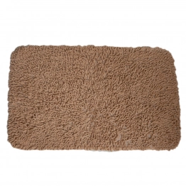 Ταπέτο Μπάνιου Βαμβακερό Μπεζ 50x80εκ. MRShome sl-DS-3995001