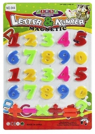 Μαγνητικοί Αριθμοί Σε Καρτέλα 26x37εκ. Toy Markt 71-2899