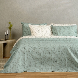 Σετ Σεντόνια Βαμβακερά Μονά 170x270εκ. Armel Blue Urban Line Melinen 20004514