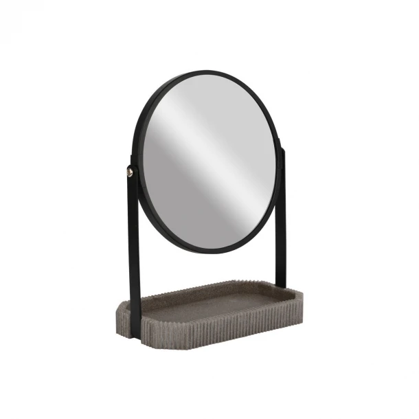 Καθρέπτης Επιτραπέζιος Ρητίνης 17,6x10x24εκ. Wire Estia 02-27834