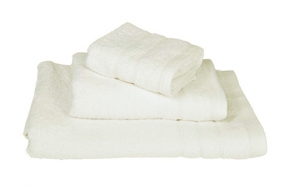 Πετσέτα Βαμβακερή Προσώπου 50x90εκ. Cream Komvos Home 7333336-18