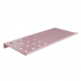 Ράφι Μπάνιου Ανοξείδωτο Matt Pink Pam & Co 28x15x1εκ. 3015-303