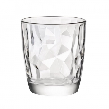 Ποτήρι Ουίσκυ Γυάλινο Διάφανο 390ml Diamond Bormioli Rocco BR00302260