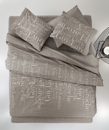 Σετ Σεντόνια Φανελένια Υπέρδιπλα 240x265εκ. Brand Cashmere Guy Laroche
