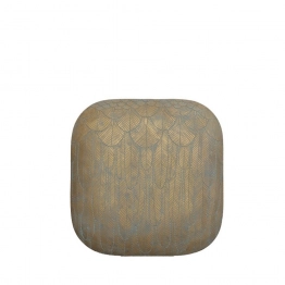 Διακοσμητικό Τοίχου Polyresin Χρυσό ESPIEL 40,5x5x40,5εκ. FIK220