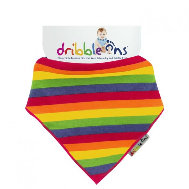 Σαλιάρα-Μπαντάνα Βαμβακερή Dribble Sock ons DO-RAINBOW