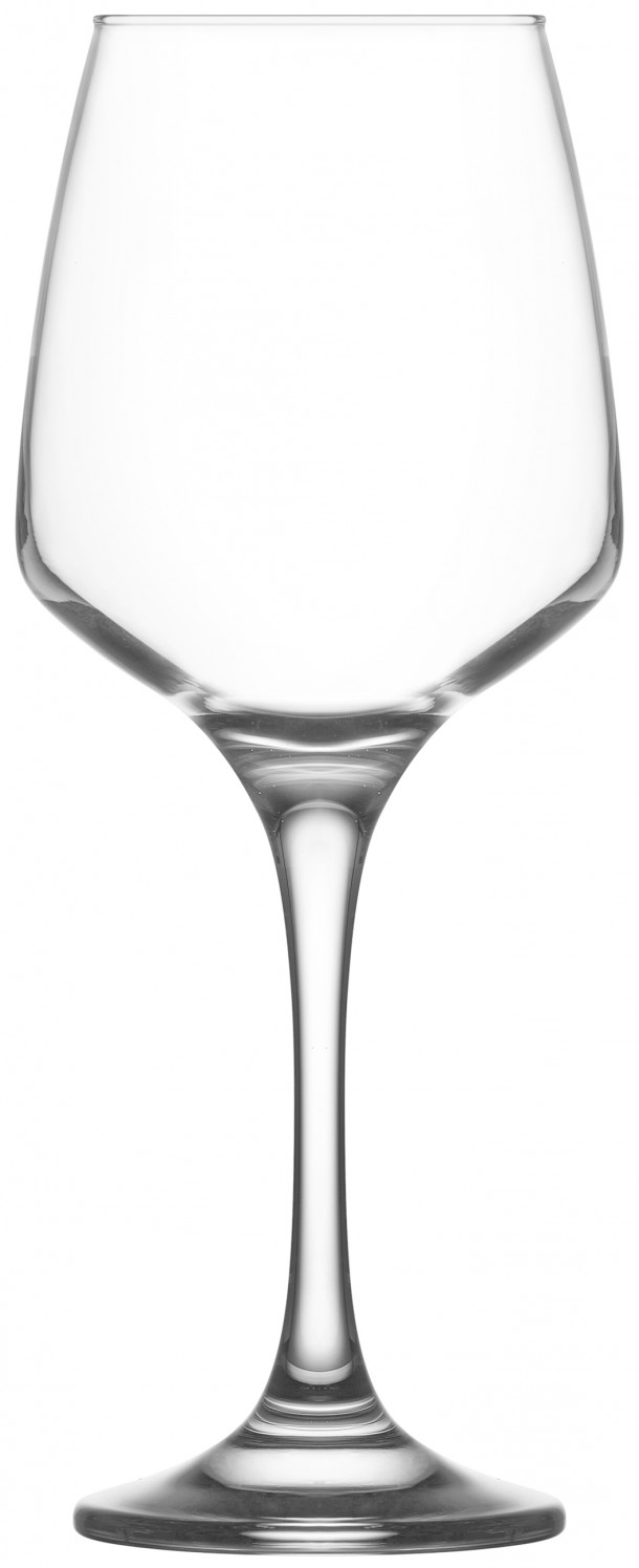 Ποτήρι Κρασιού Σετ 6τμχ Γυάλινο LAV 400ml LVLAL59240F
