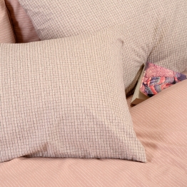 Ζεύγος Μαξιλαροθήκες Polycotton 50x70εκ. Davide Rose Casual Line Melinen 20005344