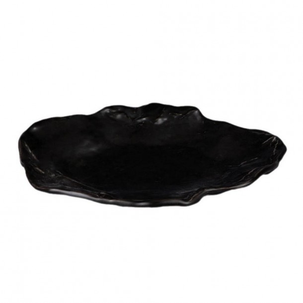 Πιάτο Ρηχό Φαγητού Πορσελάνης 22εκ. Black Gyoza Kutahya KX740170NRDU22