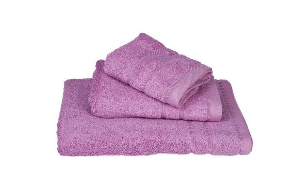 Πετσέτα Βαμβακερή Χειρός 40x60εκ. Lilac 7777772-10