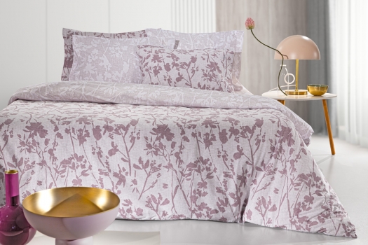 Σετ Σεντόνια Βαμβακερά Ημίδιπλα 180x265εκ. Romance Melanze Guy Laroche
