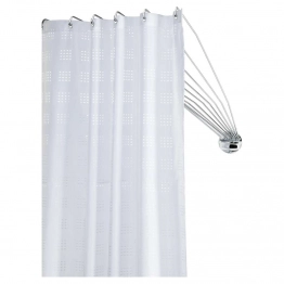 Βραχίονας Μπάνιου Γωνιακός Με 12 Ακτίνες Ανοξείδωτο Chrome Sealskin