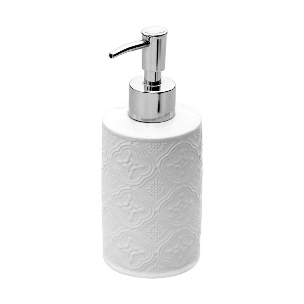 Ντισπένσερ Πορσελάνης Γκρι Boho Estia 7x7x17,3εκ.-320ml 02-6686