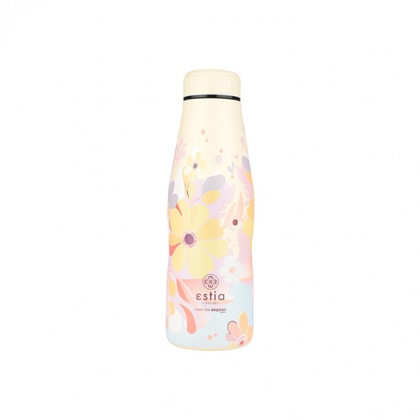 Θερμός-Μπουκάλι Ανοξείδωτο Flask Spring Sonata Save The Aegean Estia 500ml-7x7x22,3εκ. 01-22280