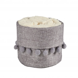 Σετ Πετσέτες Χεριών 4τμχ Soft Ecru Με Καλάθι 4010 Das Home