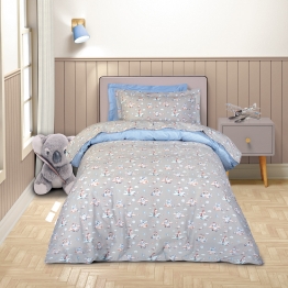 Σετ Σεντόνια Βαμβακερά Μονά 170x240εκ. Essential 8851 Μωβ-Ροζ Greenwich Polo Club
