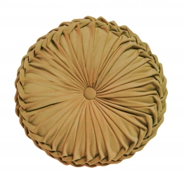 Διακοσμητικό Μαξιλάρι Βελούδινο Φ40εκ. Throws 0249 Χρυσό Das Home