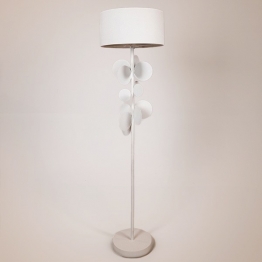 Φωτιστικό Επιδαπέδιο Μεταλλικό Λευκό 40x151εκ. ESTHETI 814-80003