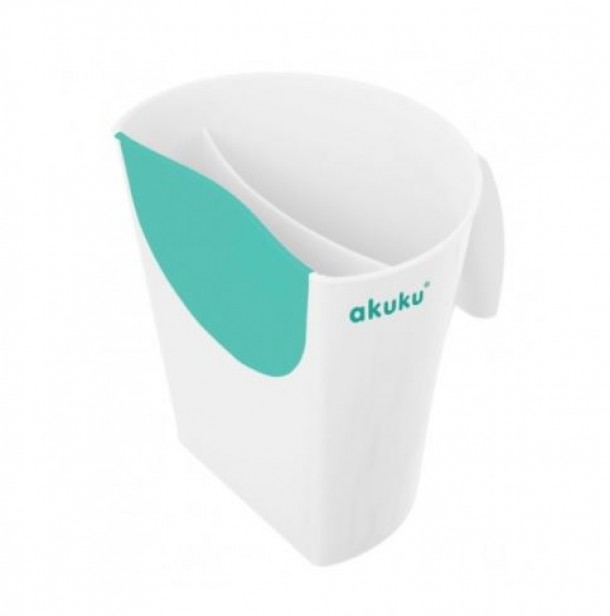 Κύπελλο Για Μπάνιο Λευκό-Τυρκουάζ akuku A0430