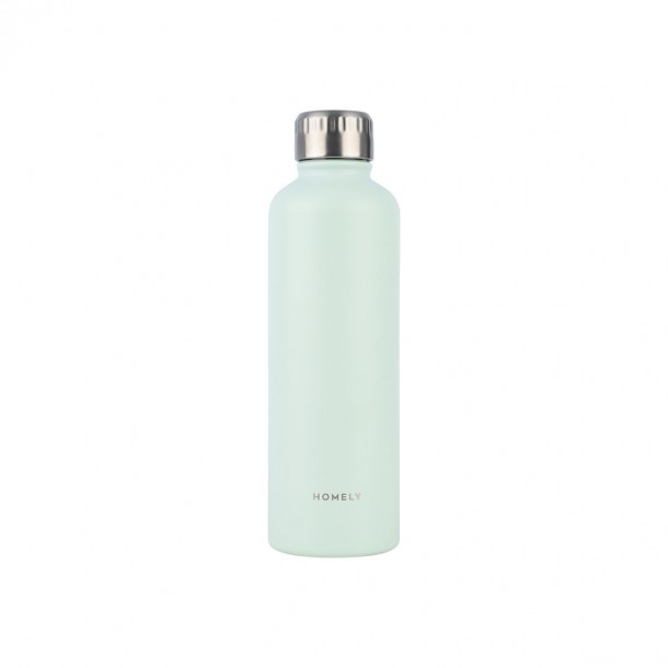 Θερμός-Μπουκάλι Ανοξείδωτο Flask Homely Seafoam 500ml-7x7x23εκ. Estia 01-32593